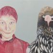 Vogels, vrij van bewustzijn.  2010   155 x100